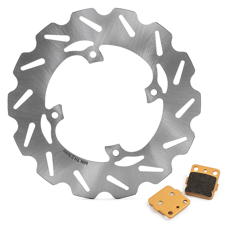 Front Rear Brake Disc Rotors / Pads For Yamaha YZ65 2018-up 4