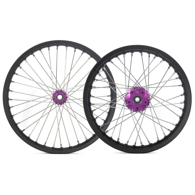 Front / Rear Spoke Wheel Rim Hub Set for Surron Light Bee X / Light Bee S / Segway X160 X260 / 79Bike Falcon M / E Ride Pro-SS 2.0 32