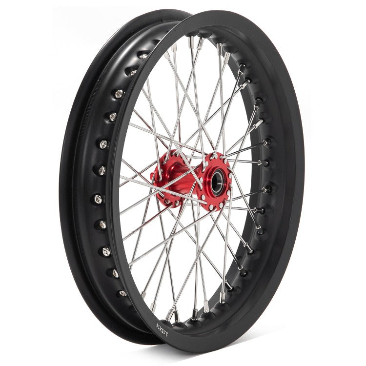 14''x2.15'' Front Rear Spoke Wheel Set for Sur-Ron Light Bee X / Light Bee S / Segway X160 X260 / 79Bike Falcon M / E Ride Pro-SS 2.0 3