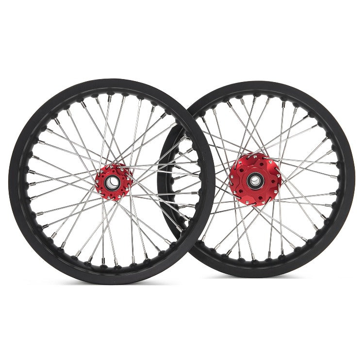 14''x2.15'' Front Rear Spoke Wheel Set for Sur-Ron Light Bee X / Light Bee S / Segway X160 X260 / 79Bike Falcon M / E Ride Pro-SS 2.0