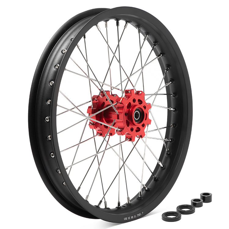 Aluminum Front Rear Spoke Wheel Rim Hub Sets for Talaria Sting MX5 Pro 23