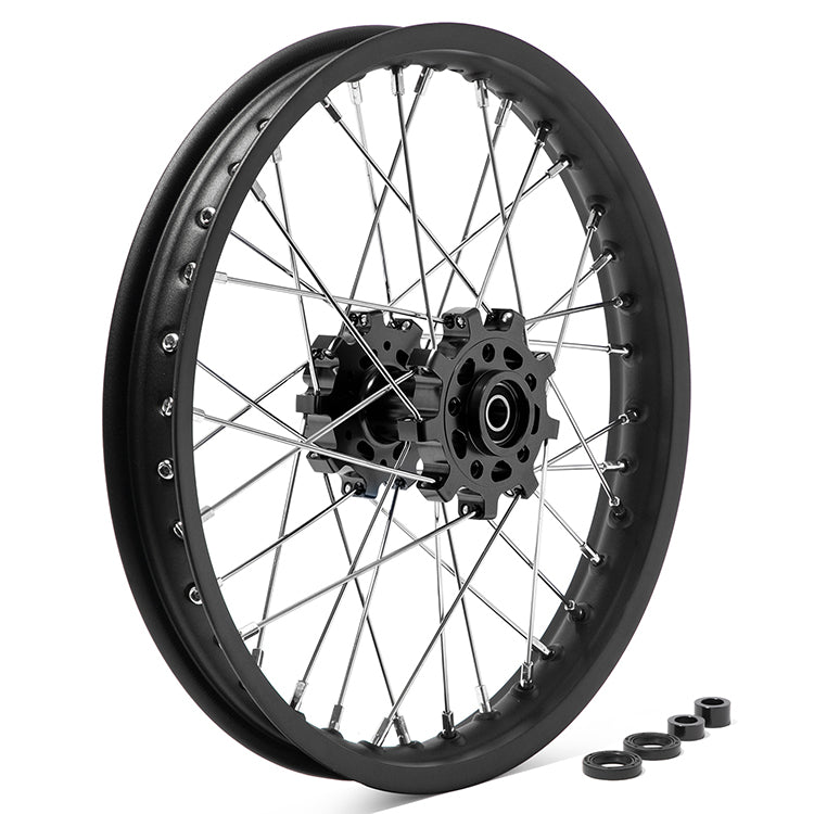 Aluminum Front Rear Spoke Wheel Rim Hub Sets for Talaria Sting MX5 Pro 27