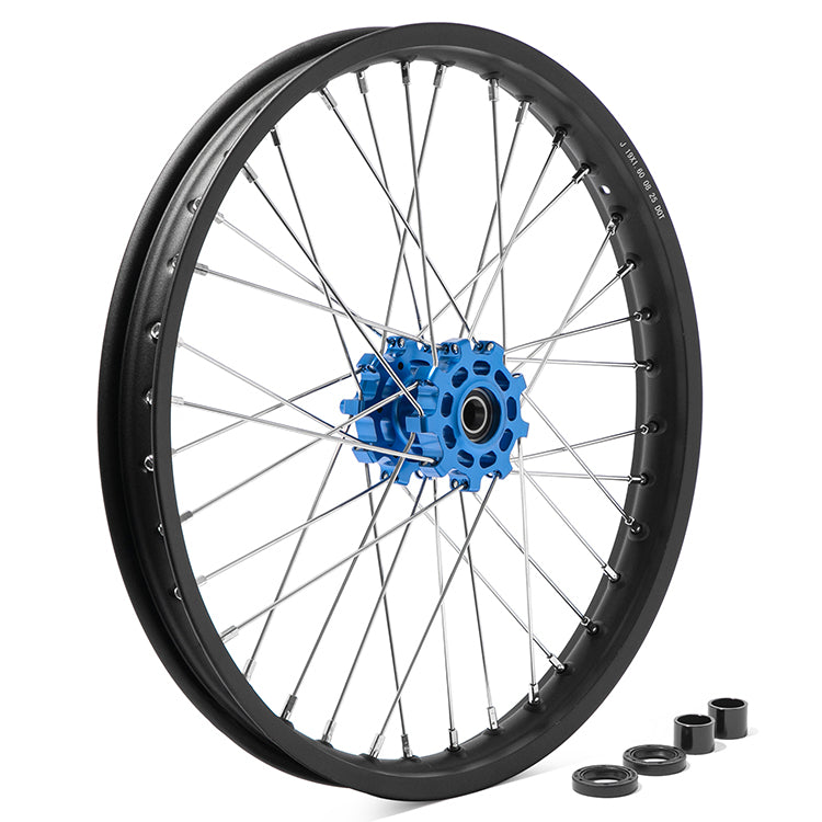 Aluminum Front Rear Spoke Wheel Rim Hub Sets for Talaria Sting MX5 Pro 14