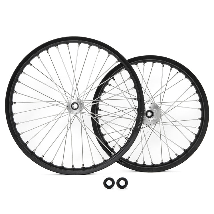 Front / Rear Spoke Wheel Rim Hub Set for Surron Light Bee X / Light Bee S / Segway X160 X260 / 79Bike Falcon M / E Ride Pro-SS 2.0 7