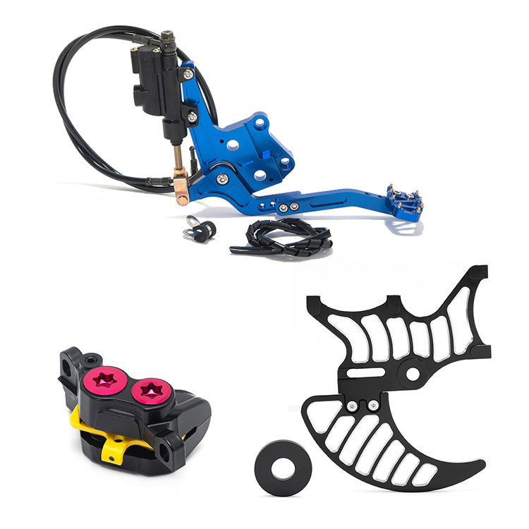 Mineral Oil Aluminum Hydraulic Rear Foot Brake Bracket Kit for Talaria XXX 7