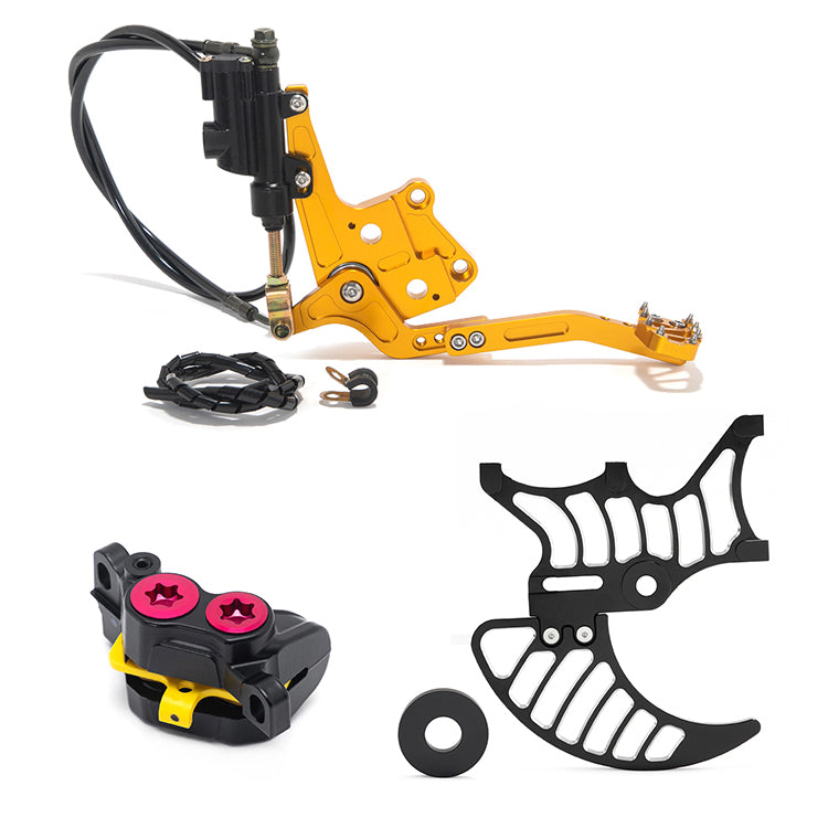 Mineral Oil Aluminum Hydraulic Rear Foot Brake Bracket Kit for Talaria XXX 8