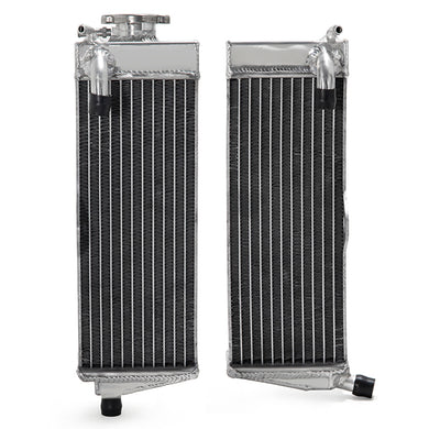 MX Aluminum Left / Right Radiators for Honda CR500 1985-1988