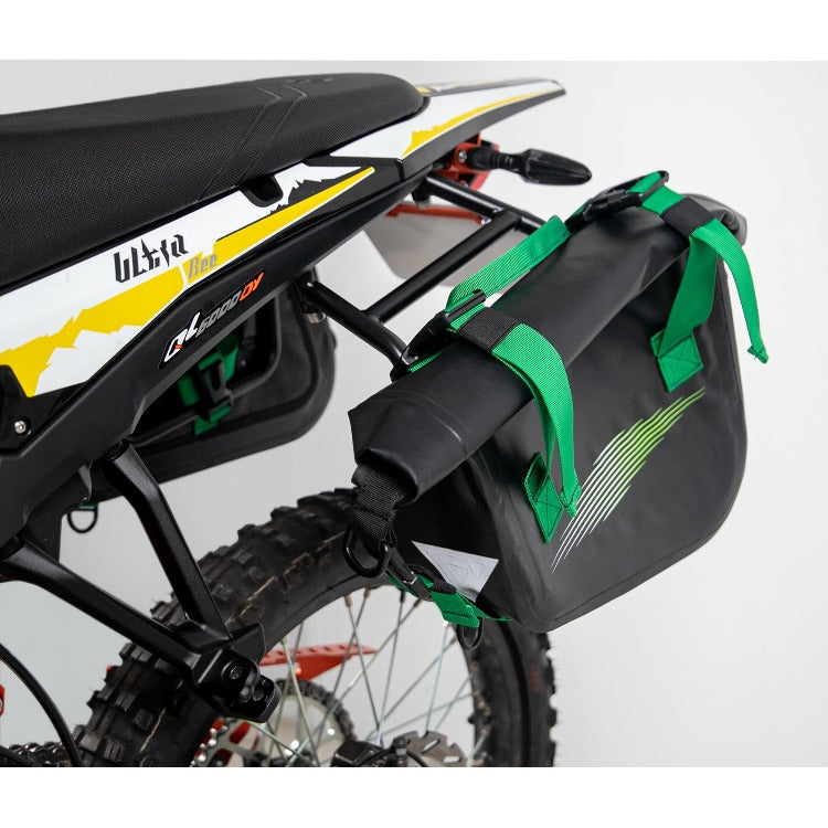 Motorcycle 13L Side Saddlebags / Bracket For Sur-ron Ultra Bee 12