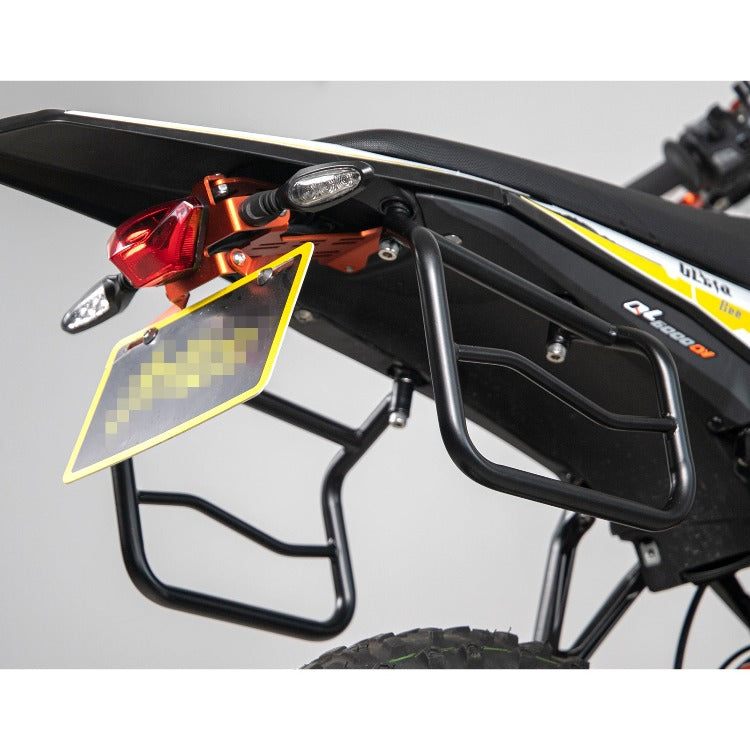 Motorcycle 13L Side Saddlebags / Bracket For Sur-ron Ultra Bee 10