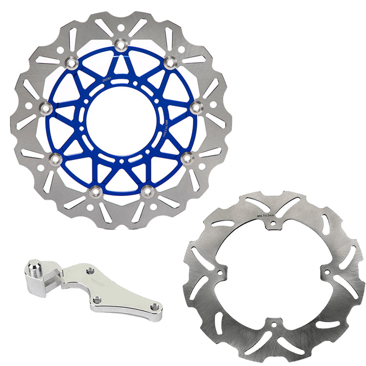 320mm Front Rear Brake Disc & Bracket for Honda CRF250R / CRF450R 2015-2018 / CRF450RX 2017-2018 6