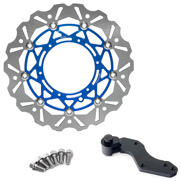 320mm Oversize Front Rear Brake Disc & Bracket for Husaberg 400-650 FE / FE E / FS / FC / FX 1999-2005 26