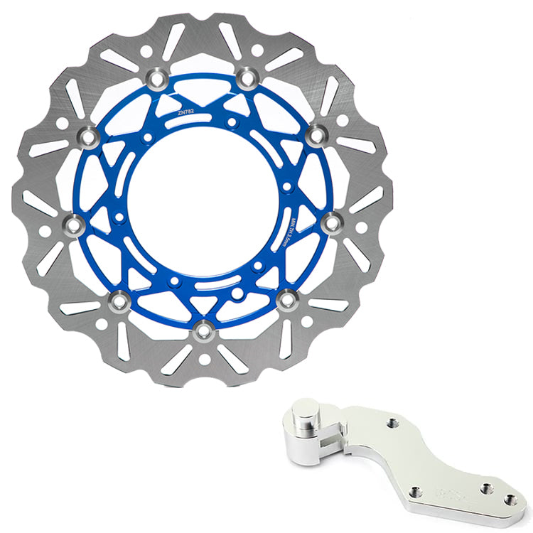 320mm Oversize Front Rear Brake Disc & Bracket for Husaberg 400-650 FE / FE E / FS / FC / FX 1999-2005 21