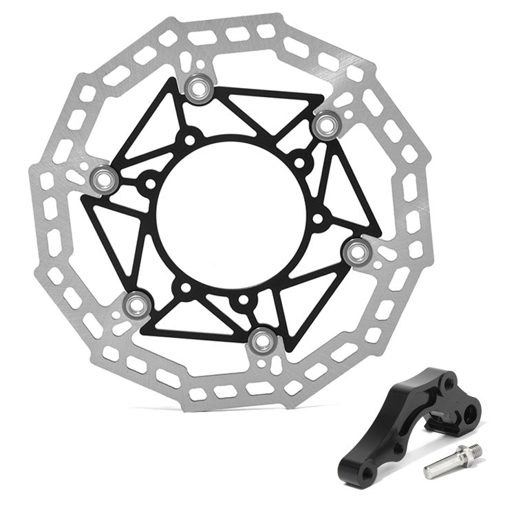 280mm Oversize Front Brake Disc & Bracket for Honda CRF250R CRF450R 19-26 / CRF250RWE 25-26 / CRF250RX 19-26 / CRF450RWE CRF450RX 19-25 1