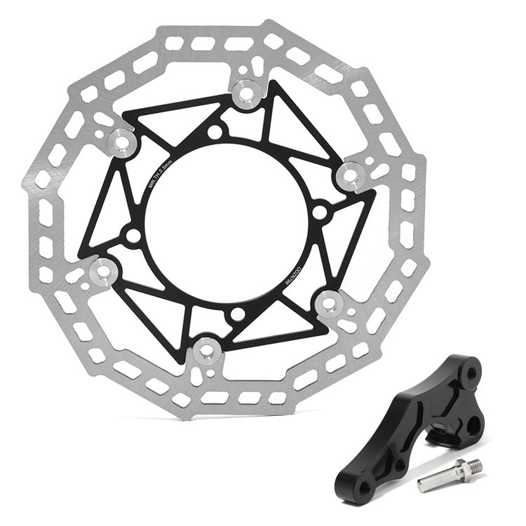 280mm Oversize Front Brake Disc & Bracket for Kawasaki KX450 KX450X 2024-2026 / KX450SR 2025-2026
