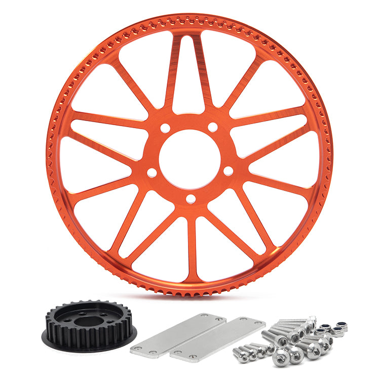Secondary Drive Belt Conversion Kit for Sur-Ron Light Bee X / Segway X160  X260 / 79Bike Falcon M 13