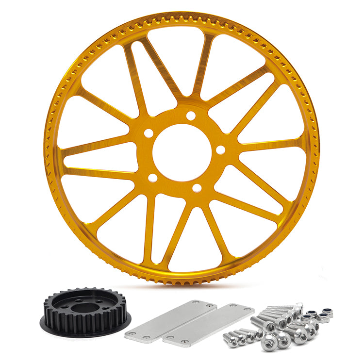 Secondary Drive Belt Conversion Kit for Sur-Ron Light Bee X / Segway X160  X260 / 79Bike Falcon M 11