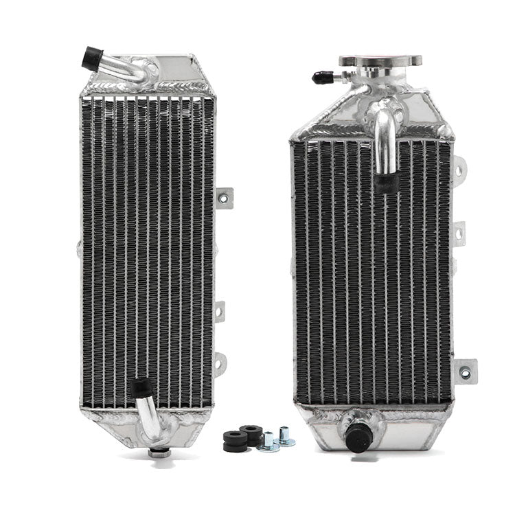 Aluminum Left / Right Radiators for Kawasaki KX250 / KX250X 2021-2024