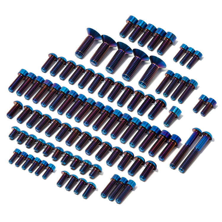 Titanium Screws Bolts Kit for Arctic Leopard XE Pro S 1