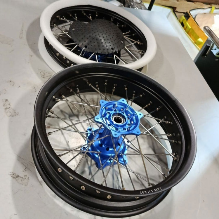 Returned 17'' Front & Rear Wheel Rim Hub Set for Yamaha YZ250F YZ450F 2002-2013 YZF250 YZF450 1
