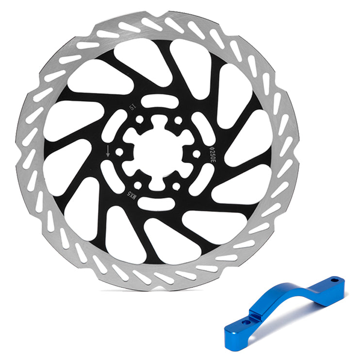 250mm Oversize Front / Rear Brake Disc & Bracket for Talaria Sting MX5 Pro 10
