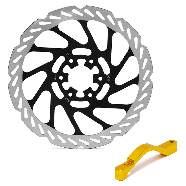 250mm Oversize Front / Rear Brake Disc & Bracket for Talaria Sting MX5 Pro 11