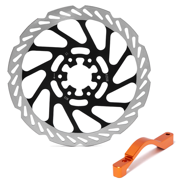 250mm Oversize Front / Rear Brake Disc & Bracket for Talaria Sting MX5 Pro 12