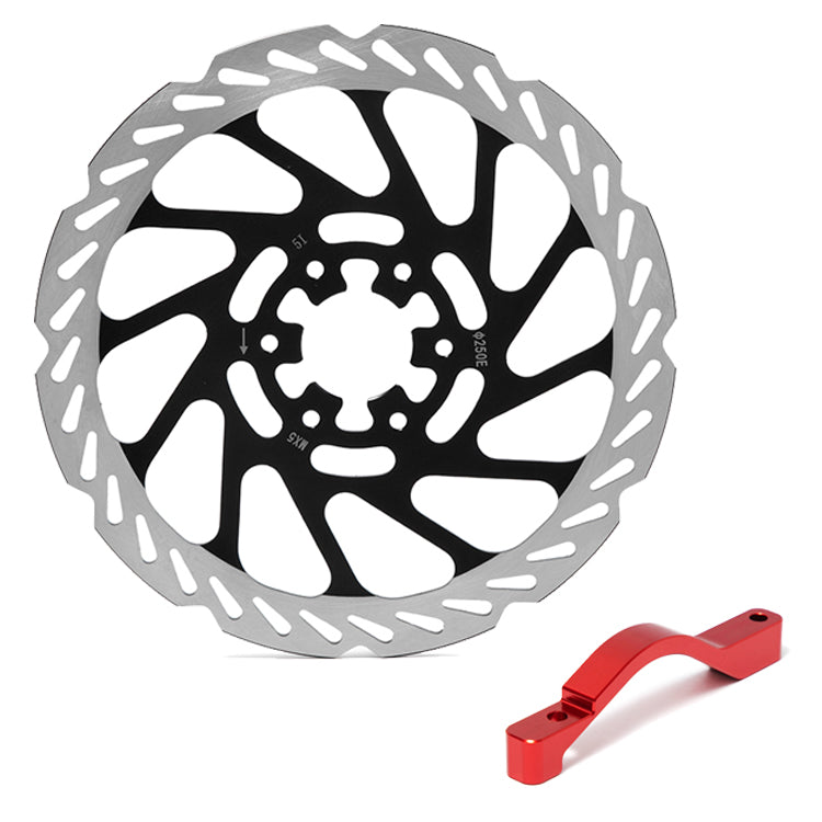 250mm Oversize Front / Rear Brake Disc & Bracket for Talaria Sting MX5 Pro 13