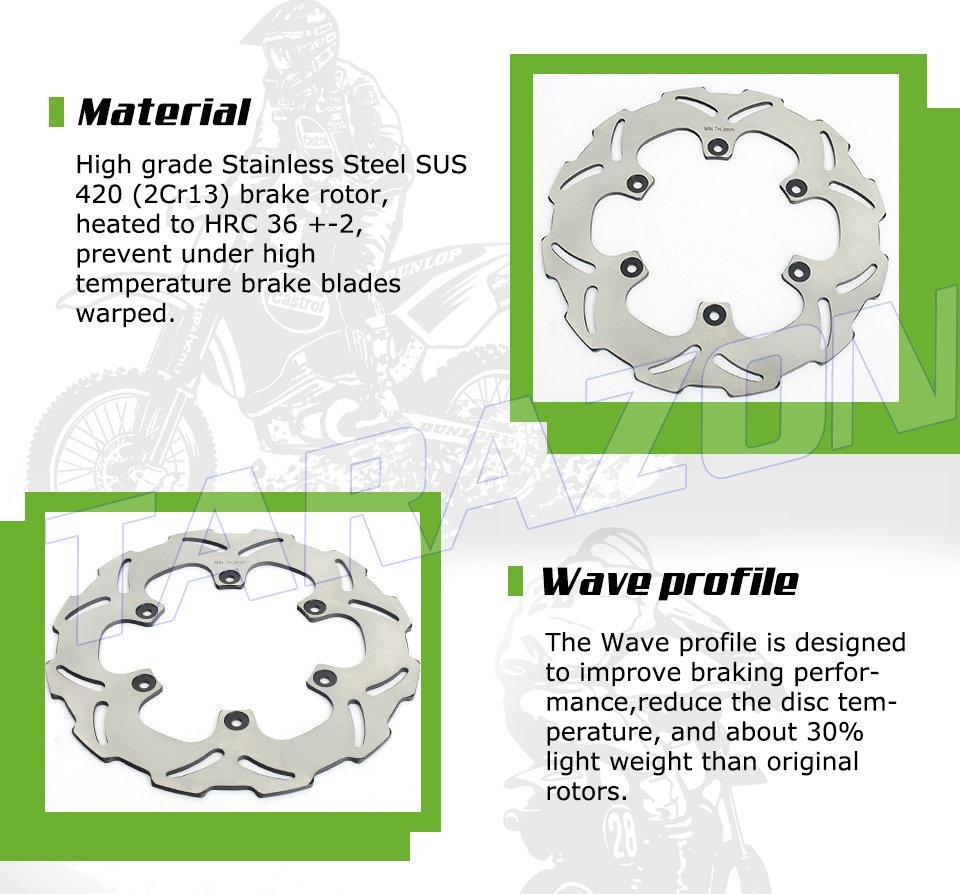Rear Brake Disc Rotor For Aprilia RS125 Replica-Extrema 1992-1997 6