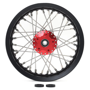 12''×2.15'' Supermoto Front Rear Spoke Wheel Set for Sur-Ron Light Bee X / Segway X160 X260 / 79Bike Falcon M / E Ride Pro-SS