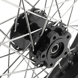 14''×2.15'' Front Rear Spoke Wheel Rim Hub Set for Sur-Ron Light Bee X / Segway X160 X260