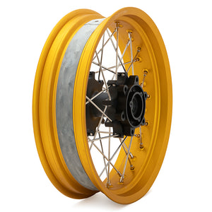 17" Front Rear Spoke Wheel Rims Hubs Set For Husqvarna Svartpilen 401 / KTM Duke 390 2017-2022