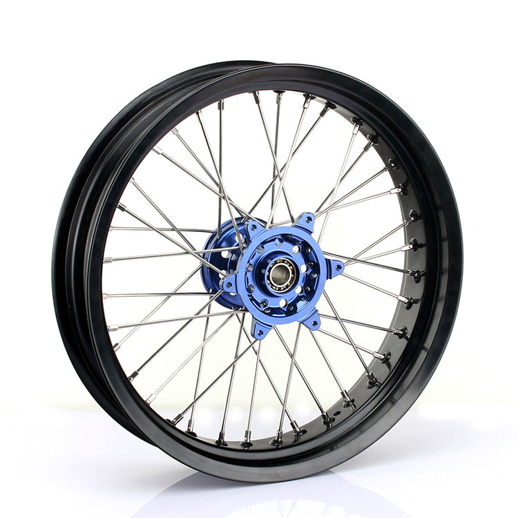 Aluminum 17" Front & Rear Wheel Set for Suzuki DRZ400 2000-2004 / DRZ400S 2000 2002-2017 / DRZ400E 2000-2007 / DRZ400SM 2000-2024