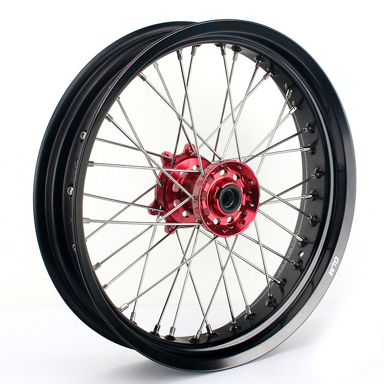 Aluminum 17" Front & Rear Wheel Sets for Suzuki DRZ400 2000-2004 / DRZ400S 2000 2002-2017 / DRZ400E 2000-2007 / DRZ400SM 2000-2024 11