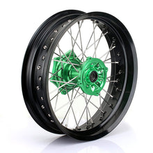 Load image into Gallery viewer, Aluminum Front Rear Wheel Rim Hub Sets for Kawasaki KX250 2019-2020