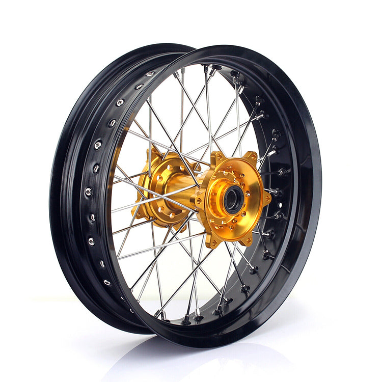 Aluminum Front Rear Wheel Rim Hub Sets for Suzuki RMZ250 2007-2024 9