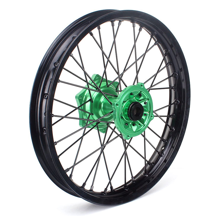 Aluminum Front / Rear Wheel Rim Hub Sets for Kawasaki KX250F KX450F 2006-2018 / KX125 KX250 2006-2013 / KX250 2019-2020 5