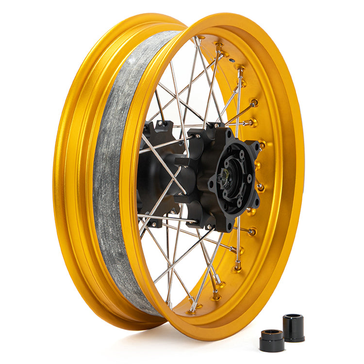 19" Front & 17" Rear Spoke Wheel Rim Hub Set For BMW G310GS 7