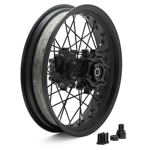 19"X 2.5" & 17"X 3.5" Front Rear Spoked Wheel Rims Hubs Set For KTM Adventure 390