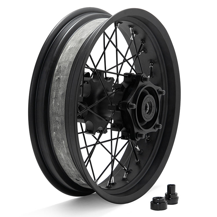 19"×3.0" Front 17"×4.25" Rear Spoked Wheel Rim Hub Disc Set For Honda CB400X 8