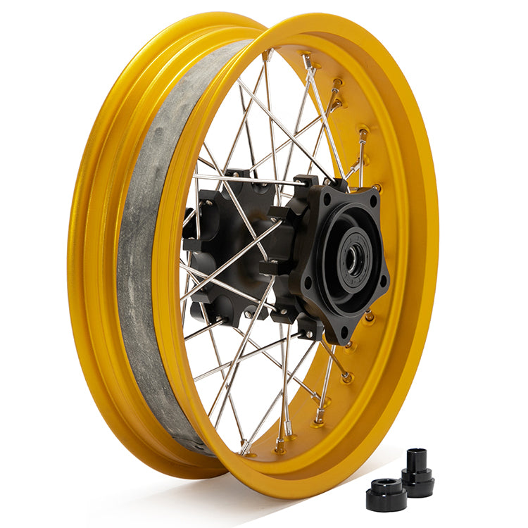 19"×3.0" Front 17"×4.25" Rear Spoked Wheel Rim Hub Disc Set For Honda CB400X 10