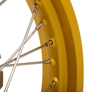 19"X3.0" & 17"X4.25" Front Rear Spoked Wheel Rims Hubs Disc Set For Honda CB400X