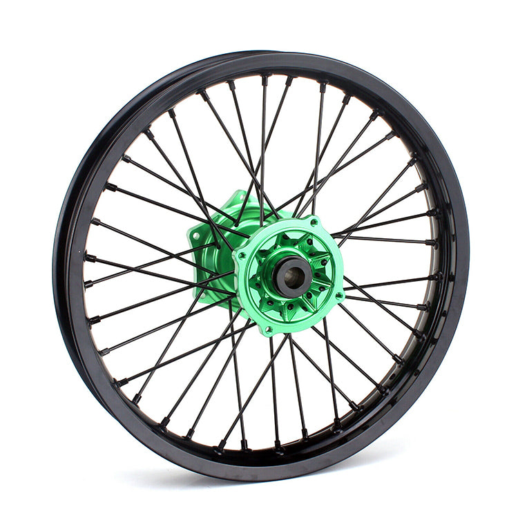 Aluminum Front / Rear Wheel Rim Hub Sets for Kawasaki KX250F KX450F 2006-2018 / KX125 KX250 2006-2013 / KX250 2019-2020 6