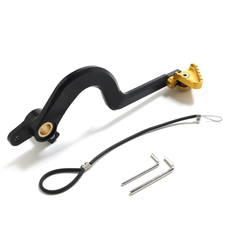 MX Aluminum Brake Pedal for Suzuki DRZ400S / DRZ400SM 2000-2024 3