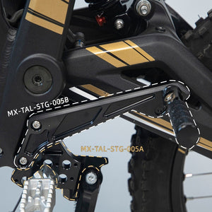 Front & Rear Foot Pegs Pedal Bracket Set for Talaria Sting Electric Dirt Bike