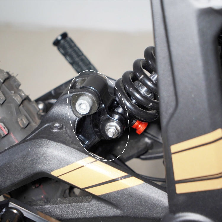 Aluminum Rear Shock Absorber Mount for Talaria Sting / Talaria Sting MX3 / Talaria Sting R MX4 / Talaria Sting MX5 Pro 9