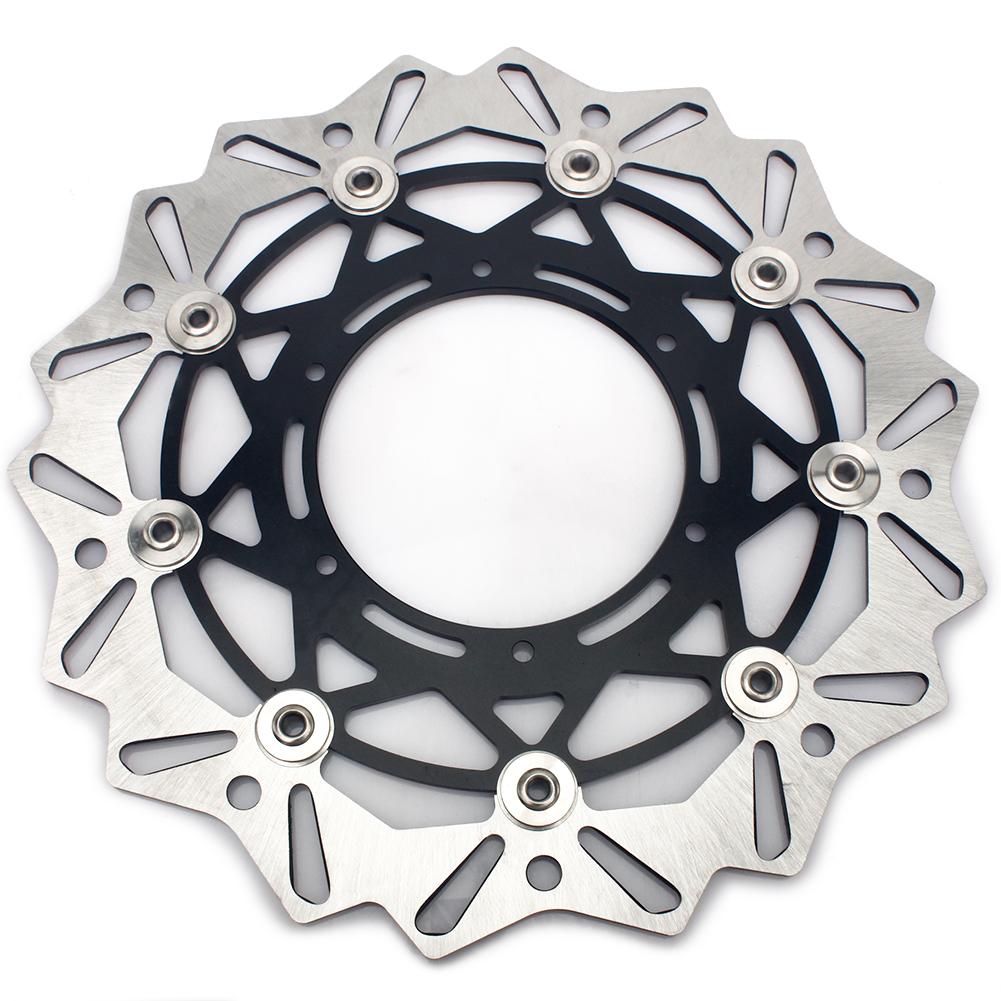 320mm Front Rear Brake Disc Rotors & Bracket for Yamaha WR125 / WR250 / YZ125 / YZ250 1998-2007 8