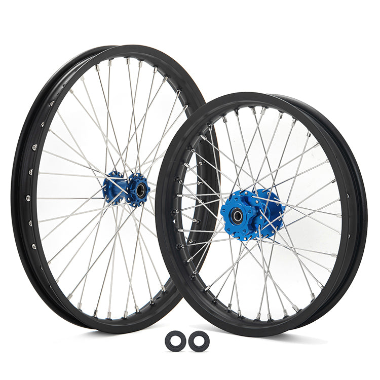 Aluminum Front Rear Spoke Wheel Rim Hub Sets for Talaria Sting / Talaria Sting MX3 / Talaria Sting R MX4 5