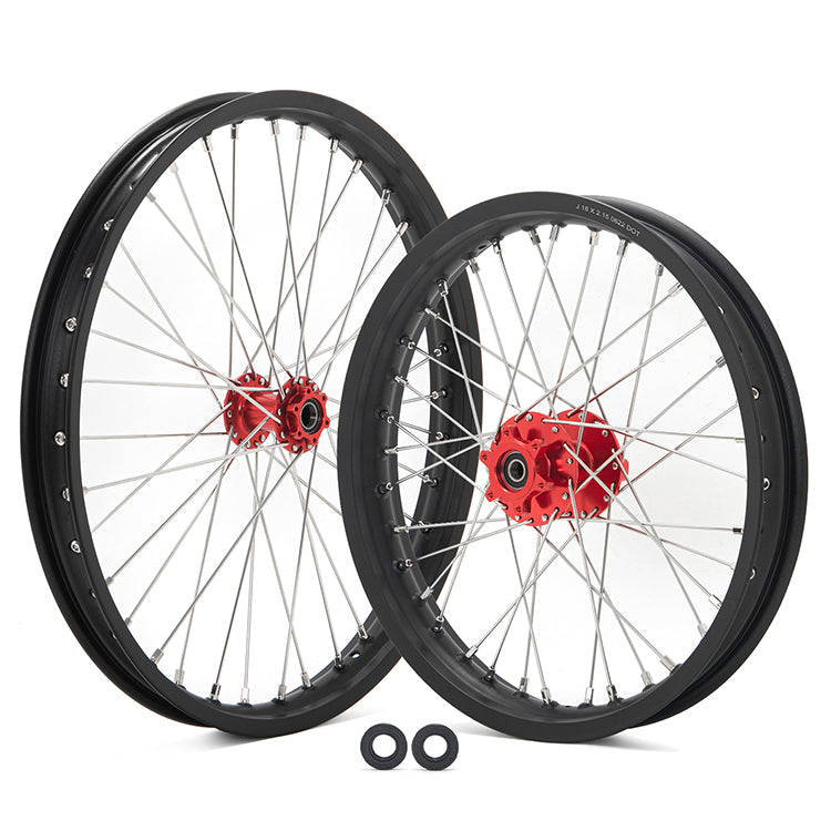 21'' Front / 18''Rear Spoke Wheel Rim Hub Sets for Talaria Sting / Talaria Sting MX3 / Talaria Sting R MX4 / Talaria XXX