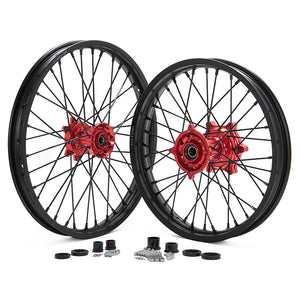 21"x1.6" Front 18"x2.15" Rear Wheel Rim Hub Set Flange Spacers for Surron Storm Bee