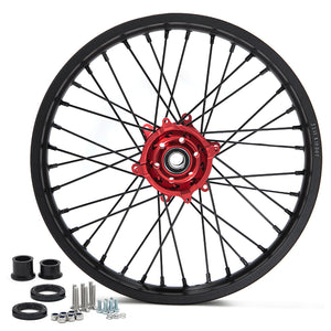 21"x1.6" Front 18"x2.15" Rear Wheel Rim Hub Set Flange Spacers for Surron Storm Bee